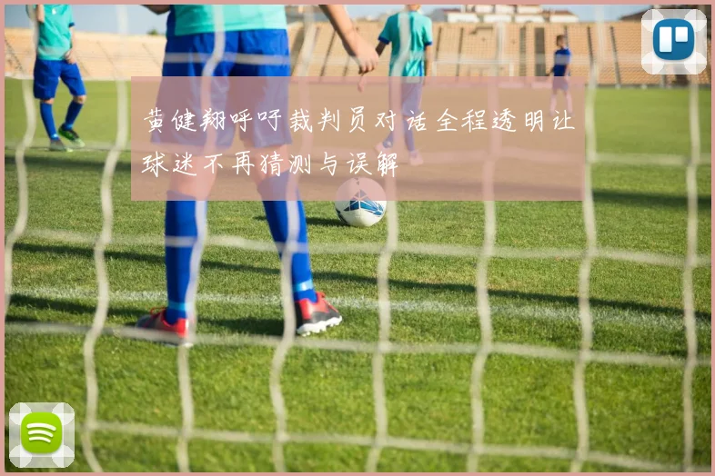 黄健翔呼吁裁判员对话全程透明让球迷不再猜测与误解